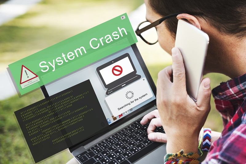 system crash